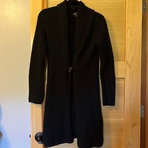 Cute long sweater for the chilly weather coming.